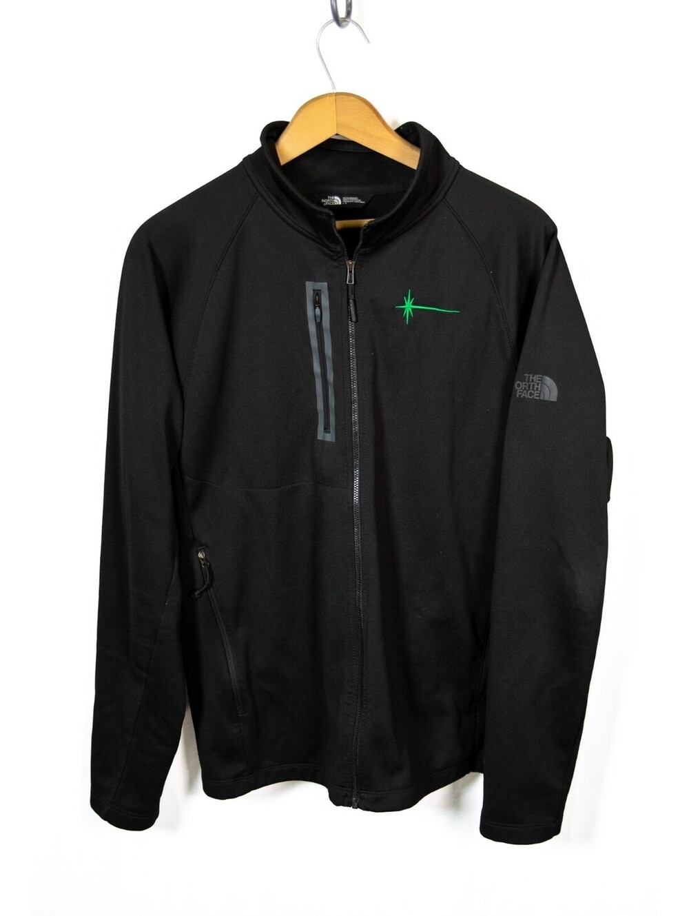 The North Face full-zip Fleece / Softshell Jacket Sweater - Men's Sz L